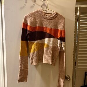 Faherty Multicolor Crew Neck Sweater